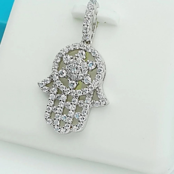 "925 Sterling Silver CZ Beautiful Pendant for Women, 1USPAR4075 - Picture 9 of 10